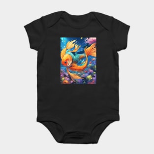 Swimming Stars Baby Bodysuit